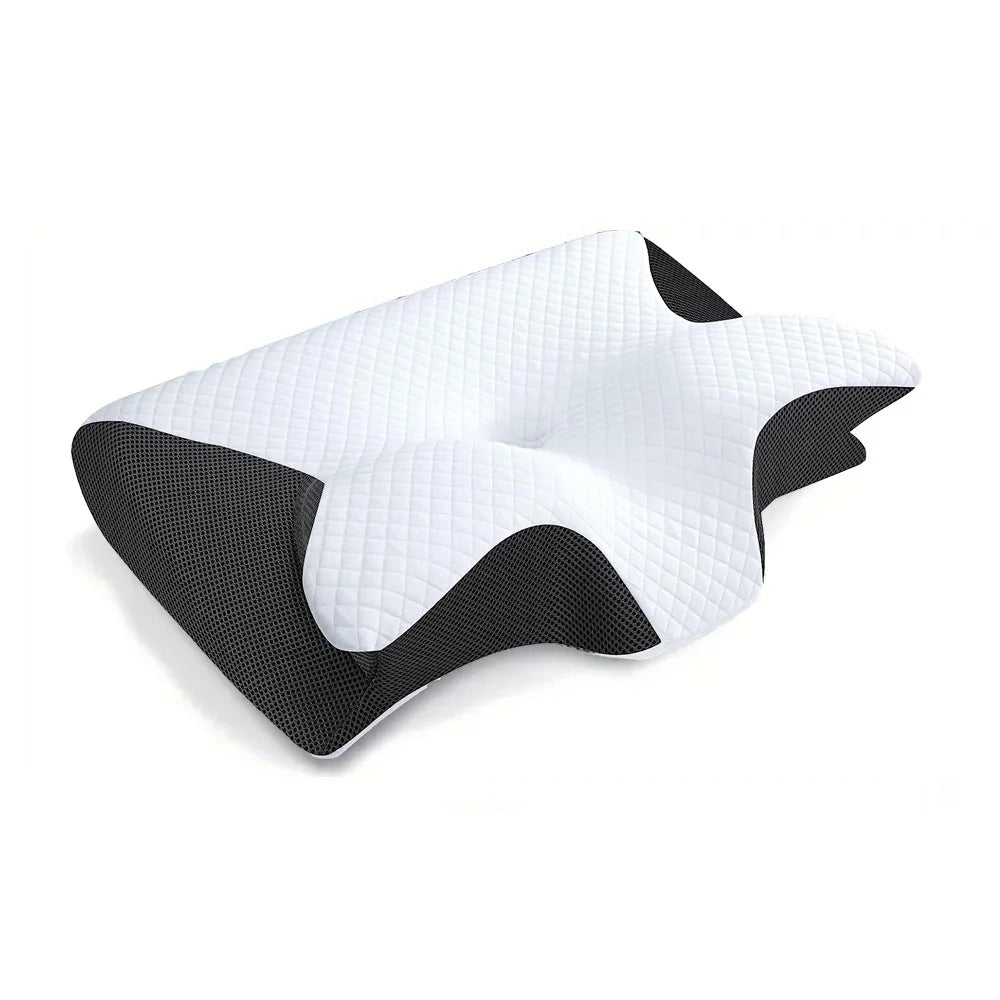 2-in-1 Ergonomic Memory Foam Cervical Pillow