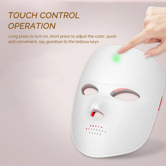Red Light Therapy for Anti-Aging Facial Mask