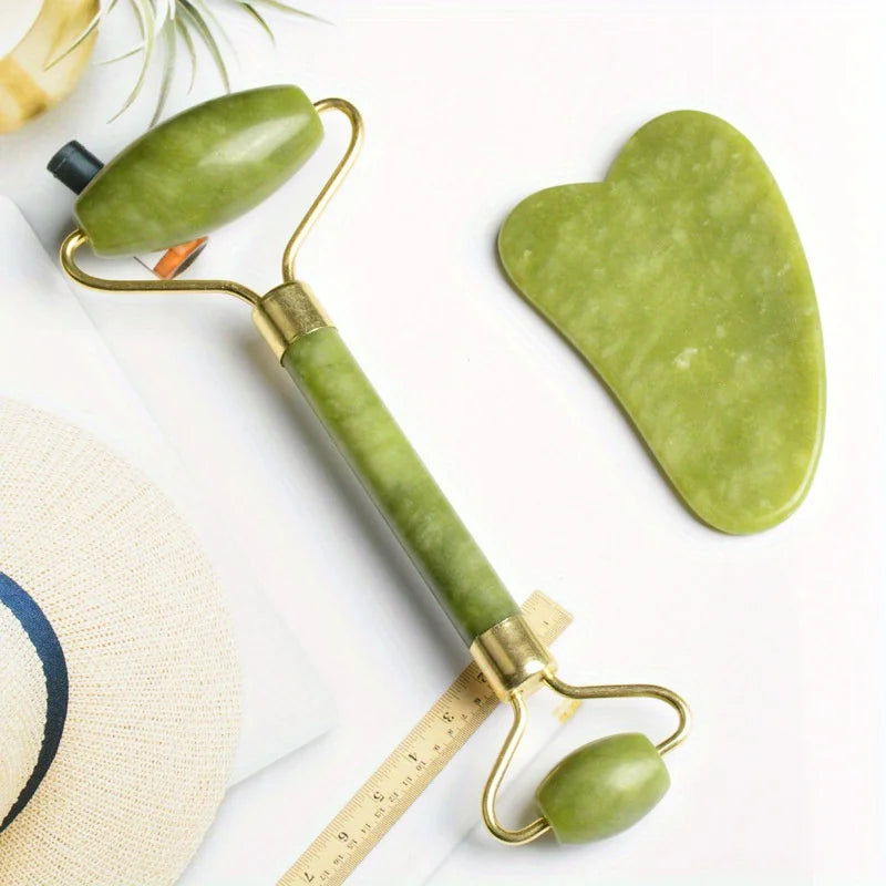 Jade Roller & Gua Sha Set