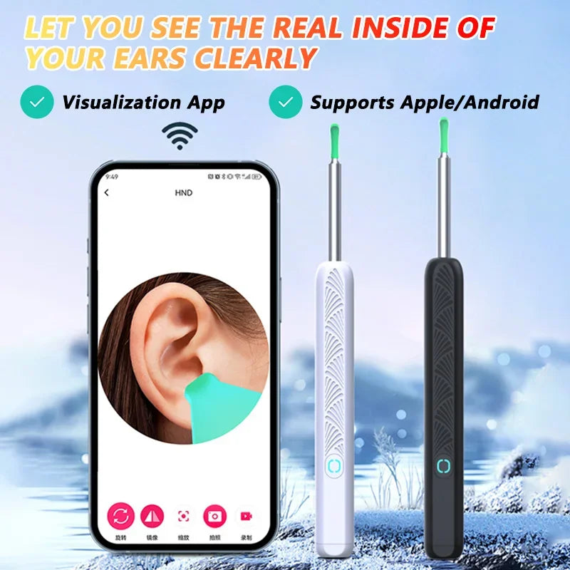 Visual Ear Wax Cleaner with Camera