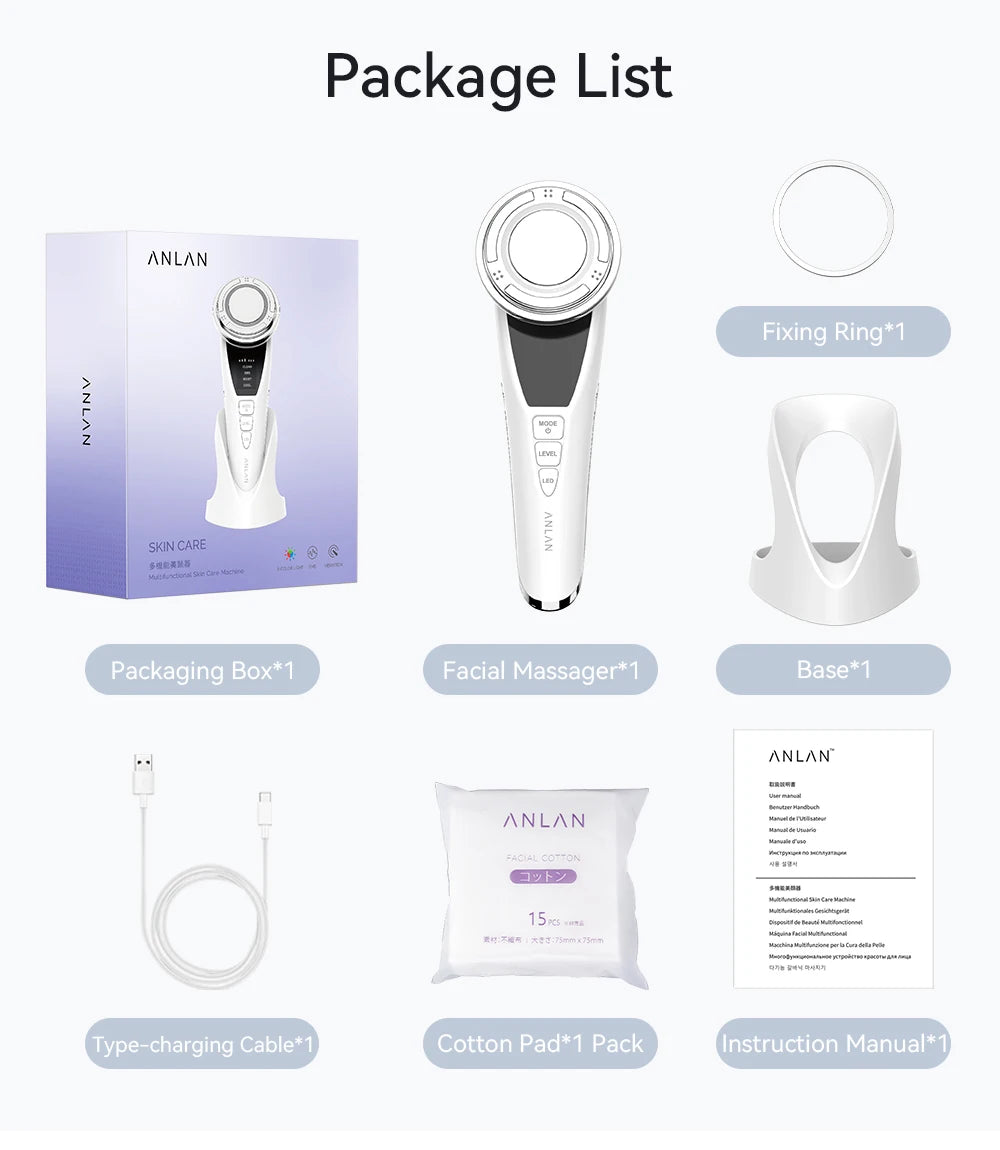 EMS Facial Massager Anti-Aging Device