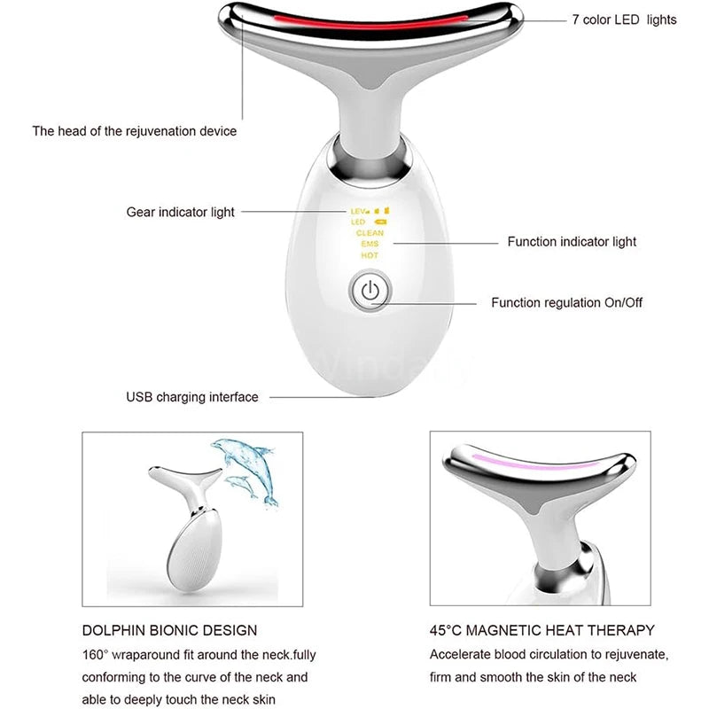 Face Lift 7 Colors Neck & Facial Device
