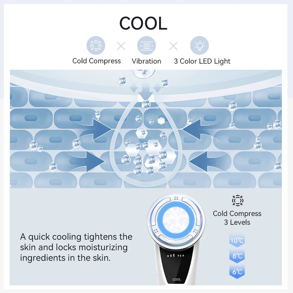 EMS Facial Massager Anti-Aging Device