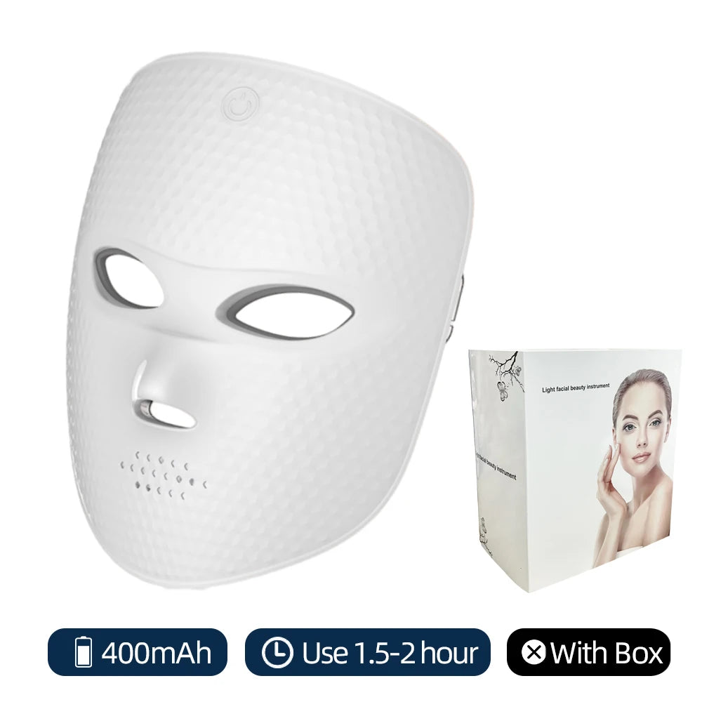 Red Light Therapy for Anti-Aging Facial Mask