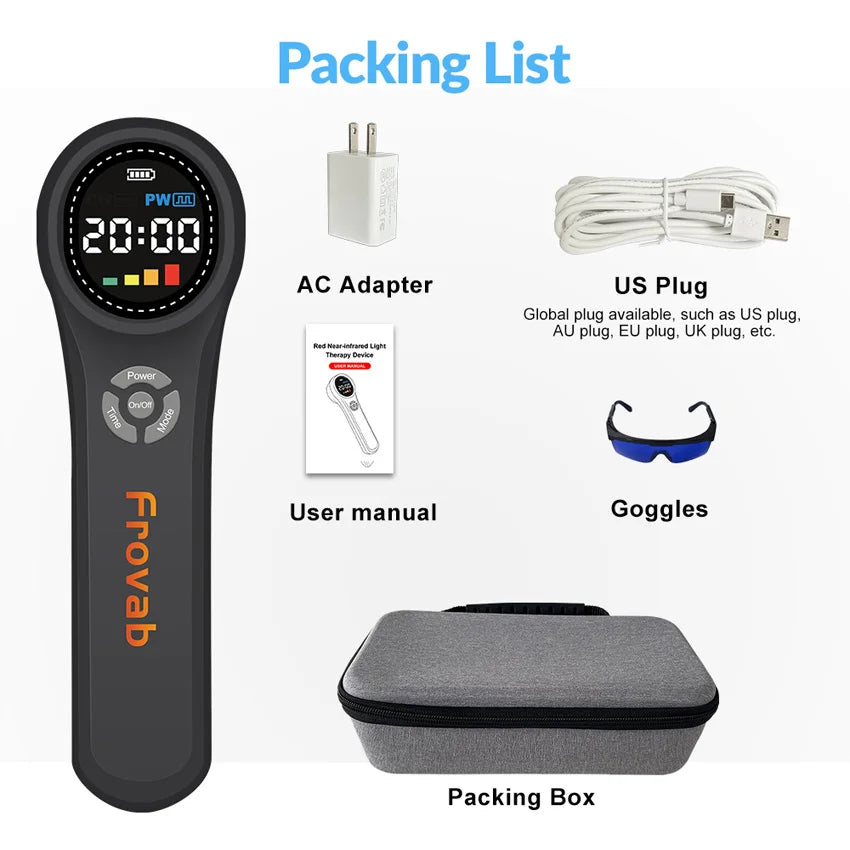 Professional Therapeutic Cold Laser Physiotherapy Device