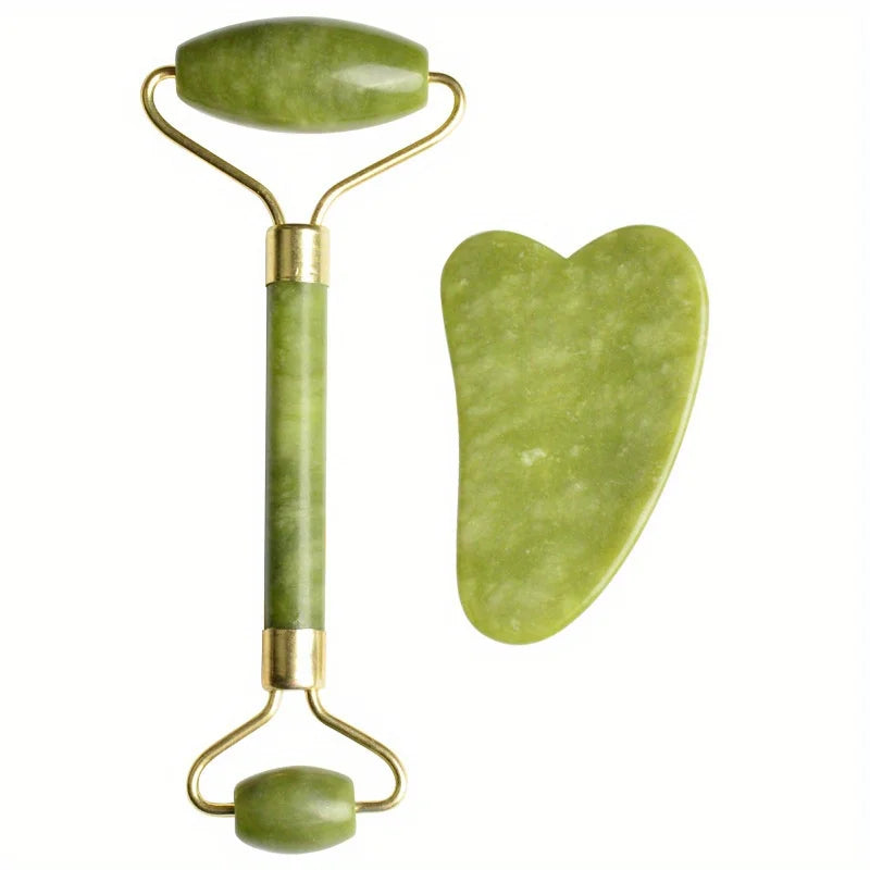 Jade Roller &amp; Gua Sha Set