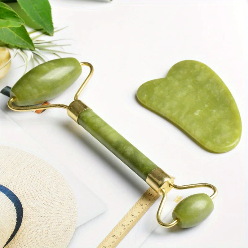Jade Roller &amp; Gua Sha Set
