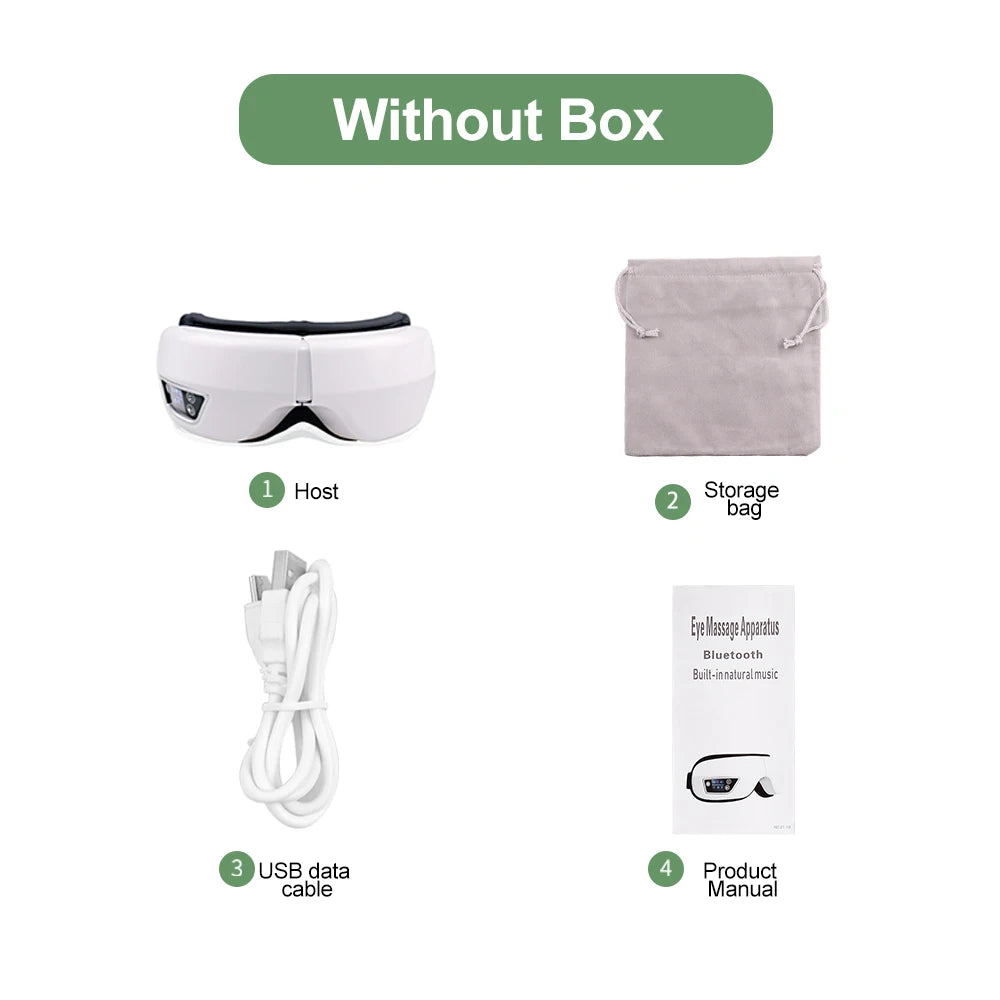 6D Smart Bluetooth Music Eye Massager