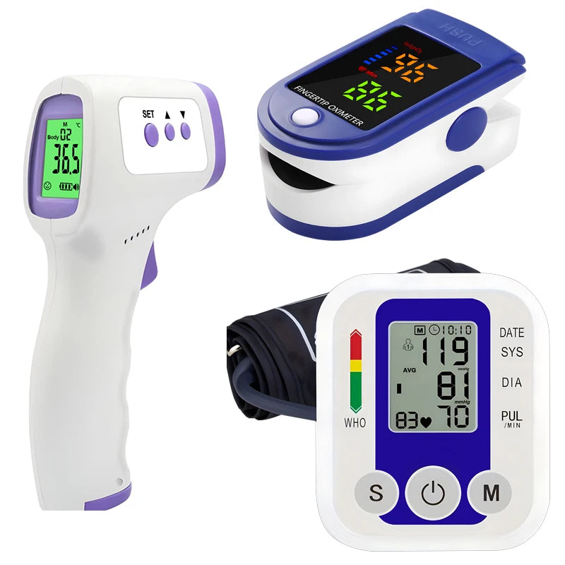 Automatic BP Tonometer with Oximeter Function